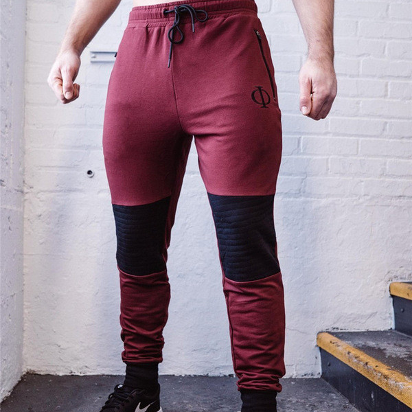 Μοντέρνα ανδρικά παντελόνια σε δύο χρώματα με τσέπες