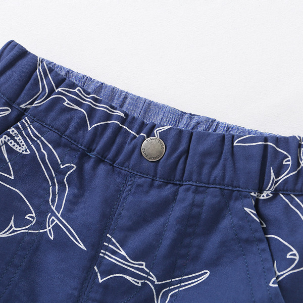 Μοντέρνα παιδικά παντελόνια σε δύο χρώματα για αγόρια