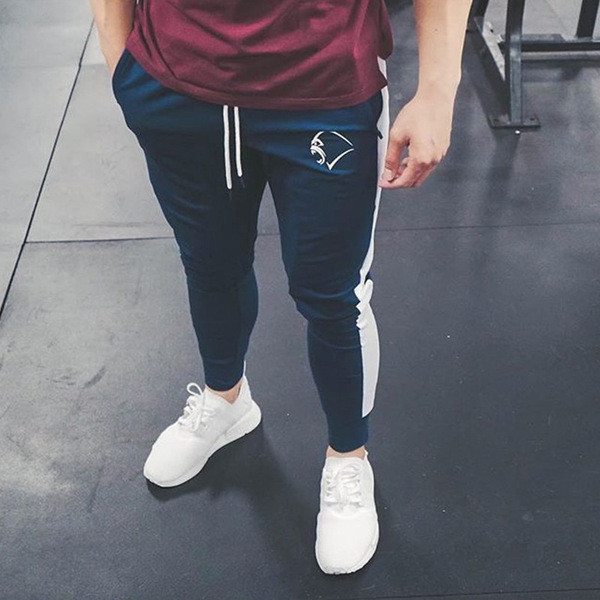 Ανδρικά καθημερινά αθλητικά παντελόνια  με κεντήματα