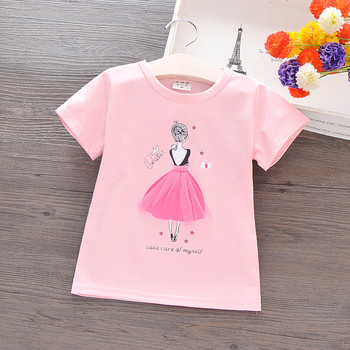 Κομψή παιδική μπλούζα για κορίτσια με διάφορα χρώματα