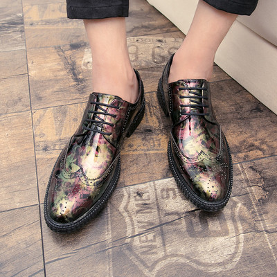 Elegáns férfi öko cipő több színben fűzős