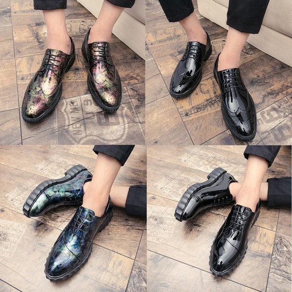 Elegáns férfi öko cipő több színben fűzős