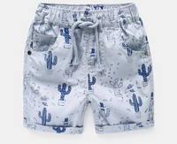 Pantaloni scurți pentru copii cu cravate și buzunare - pentru băieți