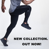 Модерен мъжки спортен панталон в четири цвята с цветен кант