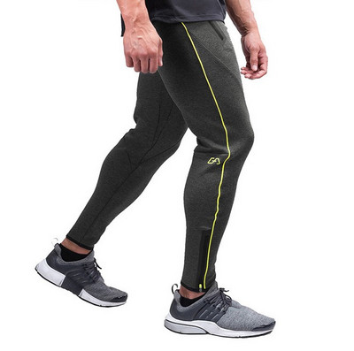 Модерен мъжки спортен панталон в четири цвята с цветен кант