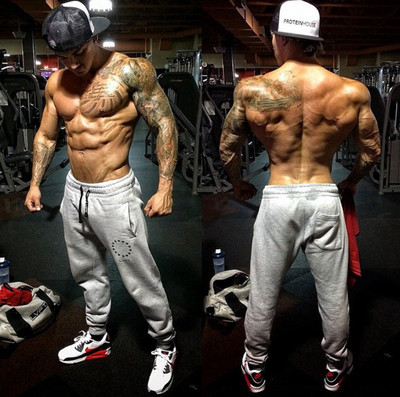 Modern férfi sportnadrág három színben