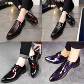 Elegáns férfi cipő eko bőrből két modell