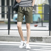 Καθημερινά ανδρικά  σορτς σε τρία χρώματα με τσέπες