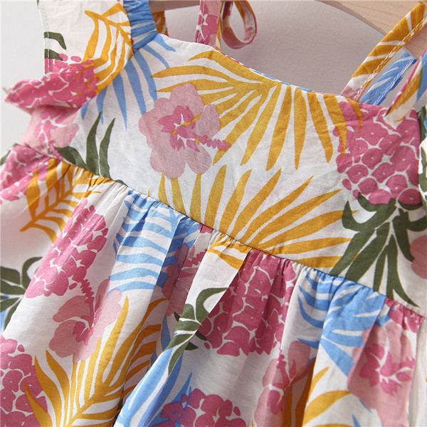 Modern gyerekruha színes nyomattal és nyakkendővel