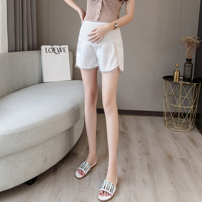 Pantaloni scurți stilați pentru gravide în trei culori