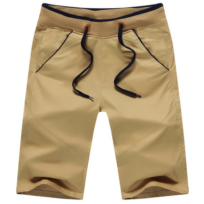 Ανδρικό κοντό παντελόνι σε διάφορα χρώματα με τσέπες και κορδόνια