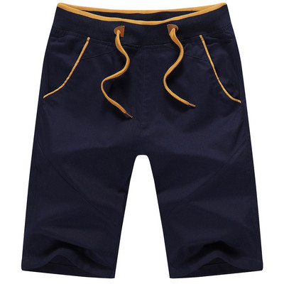 Ανδρικό κοντό παντελόνι σε διάφορα χρώματα με τσέπες και κορδόνια