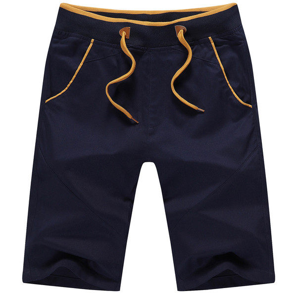 Ανδρικό κοντό παντελόνι σε διάφορα χρώματα με τσέπες και κορδόνια