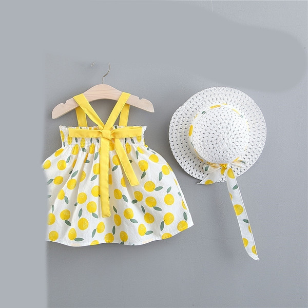 Modern gyerekruha két színben szalaggal és pántokkal