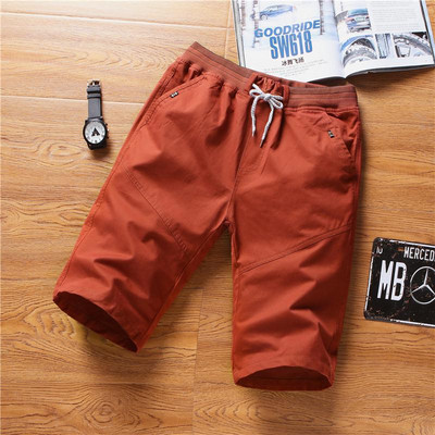 Pantaloni scurți casual pentru bărbați, în cinci culori, cu buzunare