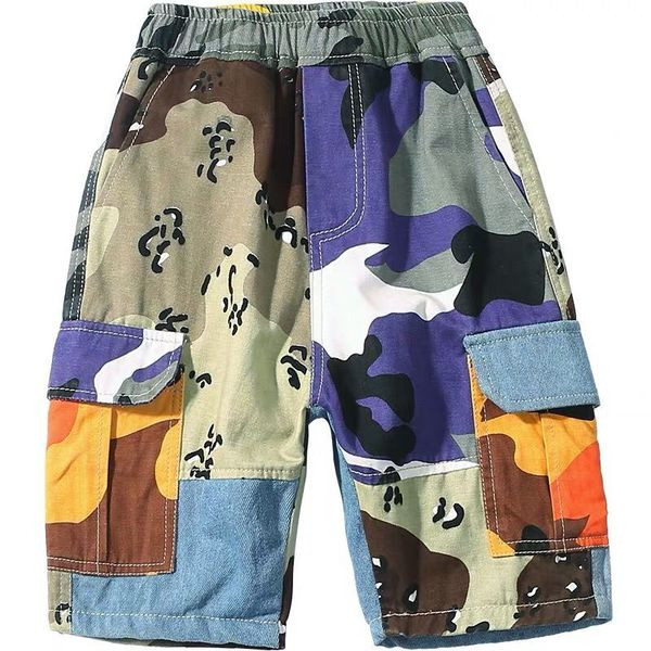 Pantaloni moderni pentru copii cu buzunare pentru baieti