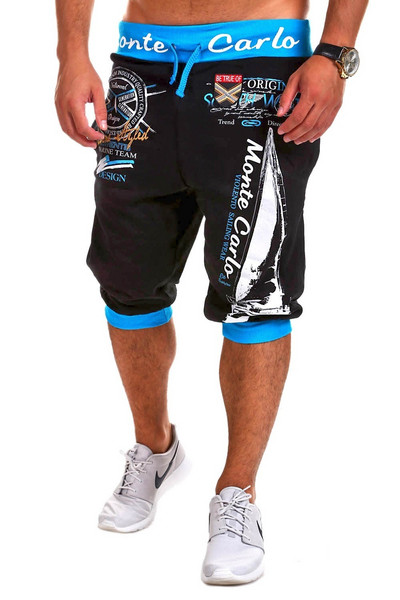 Μοντέρνα ανδρικά σορτς με πολλαπλά χρώματα