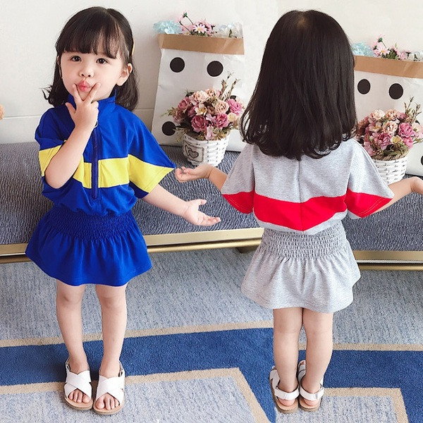 Rochie sport copii pentru fete in mai multe culori