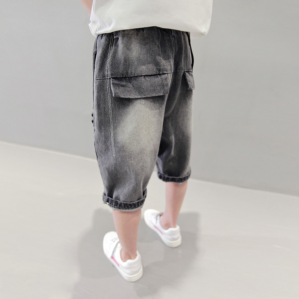 Modern, 3/4 hosszúságú gyerekfarmer fiúknak