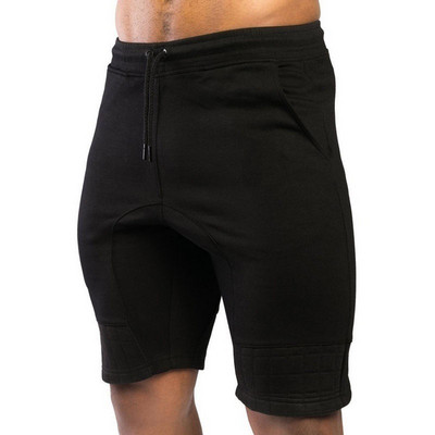 Pantaloni scurți casual pentru bărbați în patru culori cu cravate