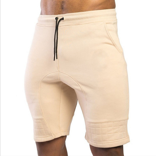 Pantaloni scurți casual pentru bărbați în patru culori cu cravate