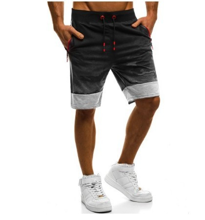 Pantaloni scurți moderni pentru bărbați în culori irizate