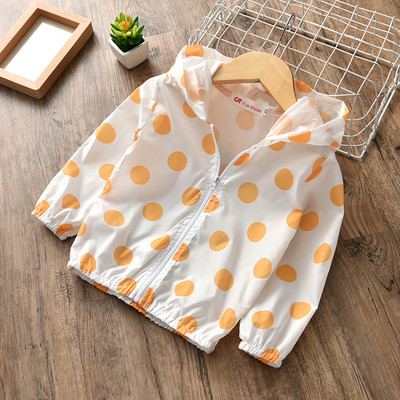 Καθημερινό παιδικό μπουφάν για κορίτσια με πολύχρωμη εφαρμογή σε διάφορα χρώματα