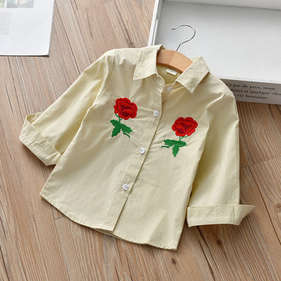 Aktuális gyereking lányoknak három színben hímzéssel