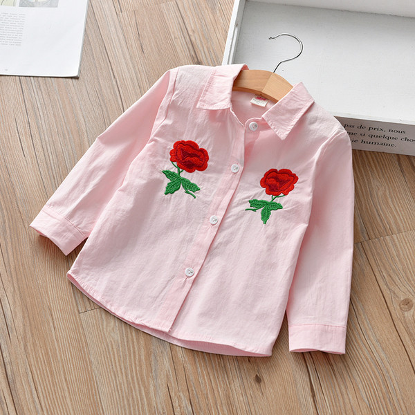 Aktuális gyereking lányoknak három színben hímzéssel