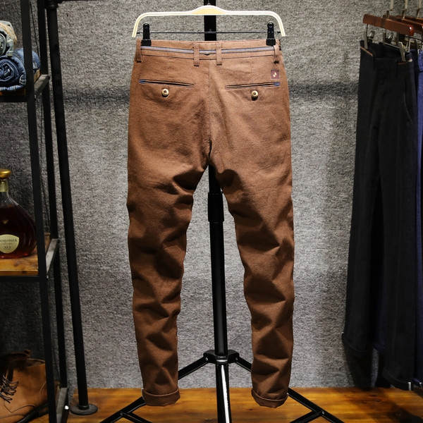 Divatos férfi retro nadrág különböző színekben