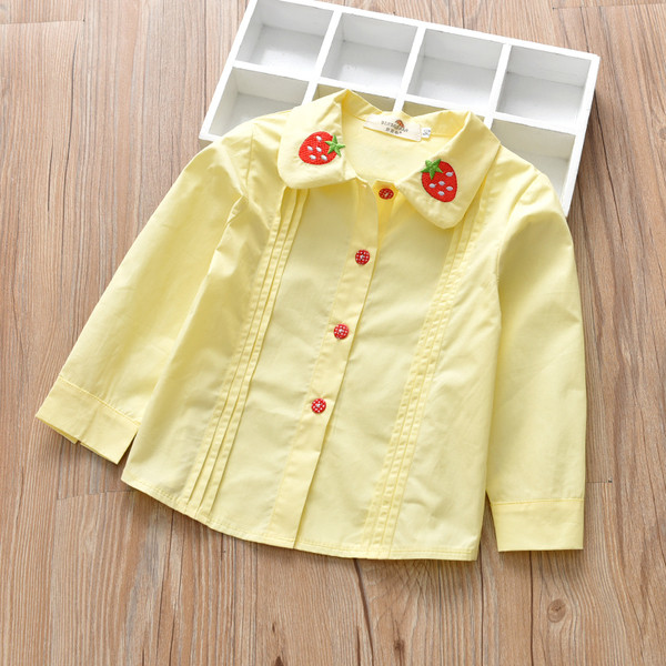 Hétköznapi gyereking lányoknak színes hímzéssel több színben