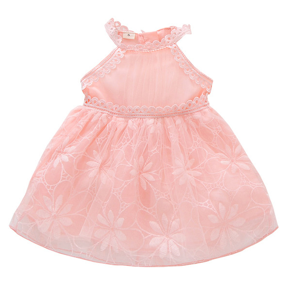 Rochie moderna pentru copii roz cu tul