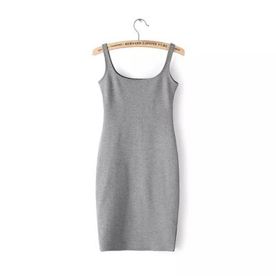 Modern női ruha vékony pántokkal több színben