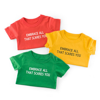 Παιδικό t-shirt για αγόρια σε τρία χρώματα με επιγραφές