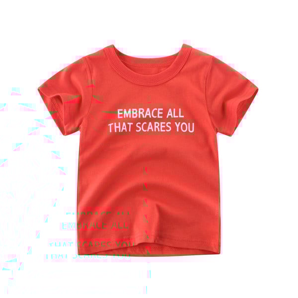 Gyermek póló fiúknak három színben felirattal