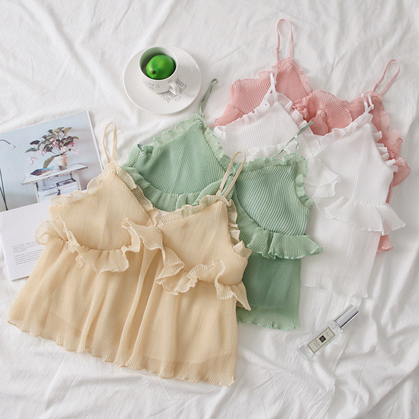 Női felső több színű pántban