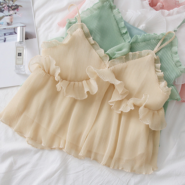 Női felső több színű pántban