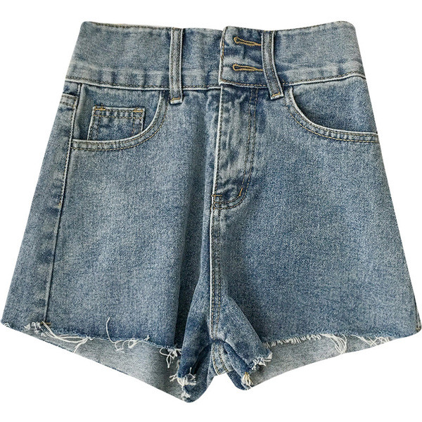 Μοντέρνα σορτς με υψηλή μέση σε τρία χρώματα