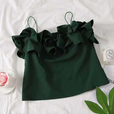 Modern női felső négy színű pántban