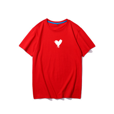 Női pamut póló rátéttel több színben