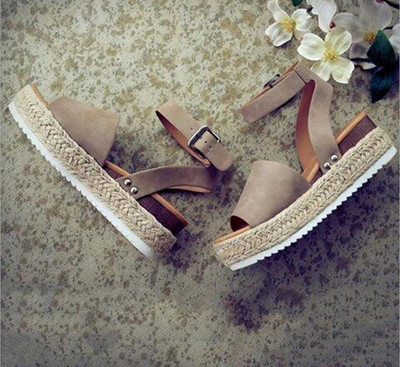 Modern női szandál lapos talppal több színben