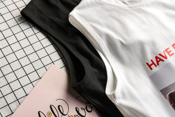 Ανδρικό μπλουζάκι σε μαύρο και άσπρο με εφαρμογή