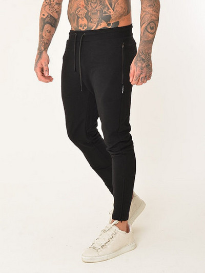 Sport és alkalmi férfi nadrág két színben cipzárral