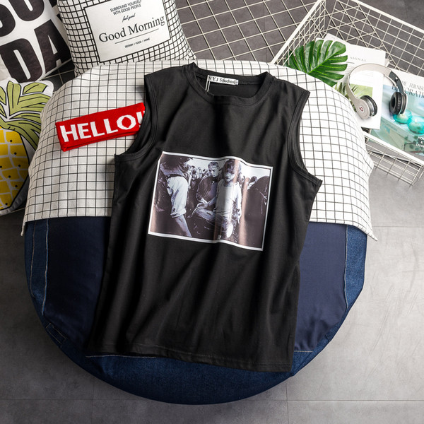 Napi férfi felső két színben, rátéttel