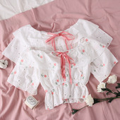 Új modell női blúz csónakos nyakkivágással