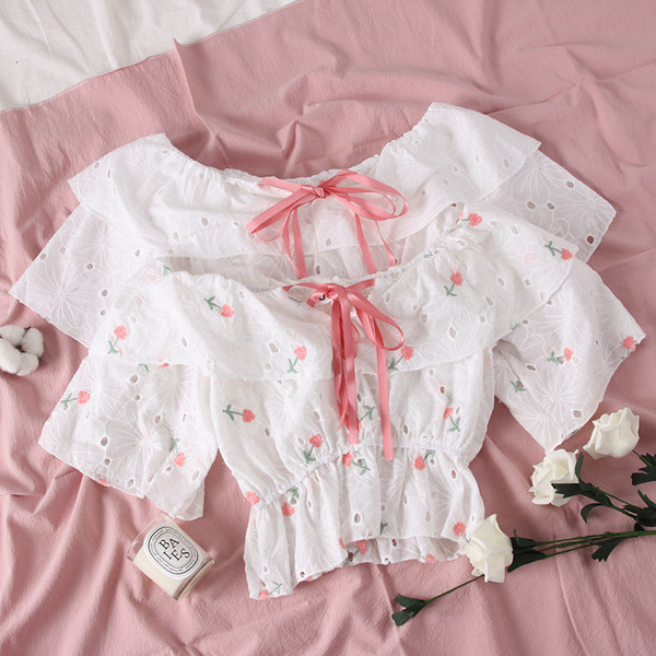 Új modell női blúz csónakos nyakkivágással