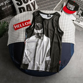 Ανδρικό αθλητικό-casual jαμάνικο σε μαύρο χρώμα