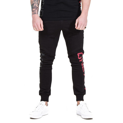 Αθλητικά ανδρικά παντελόνια σε δύο χρώματα με επιγραφή