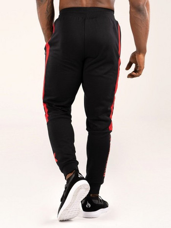Модерен мъжки спортен панталон в два цвята с апликация