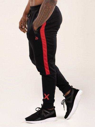 Divatos férfi sportnadrág két színben, rátéttel